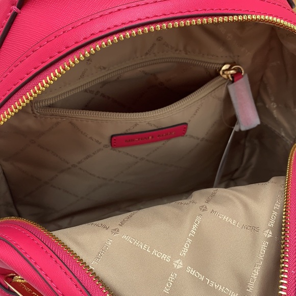 MICHAEL KORS Sheila Medium Front Packet Backpack ELECTRIC PINK COLOR - Picture 12 of 15